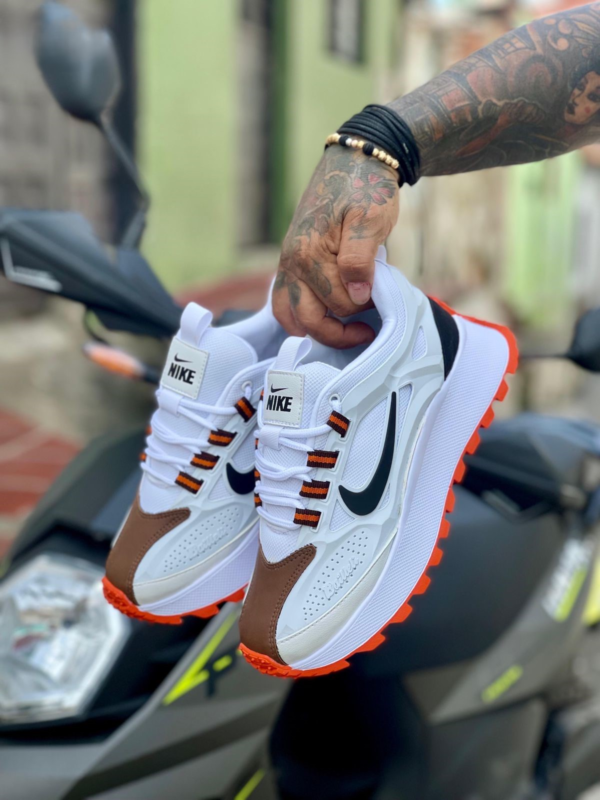 Nike Balleli Blanco Naranja Unisex