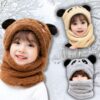 Gorro bufanda unisex para niños