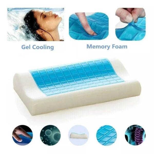 ALMOHADA ORTOPEDICA MEMORY PILLOW EN GEL - Image 3